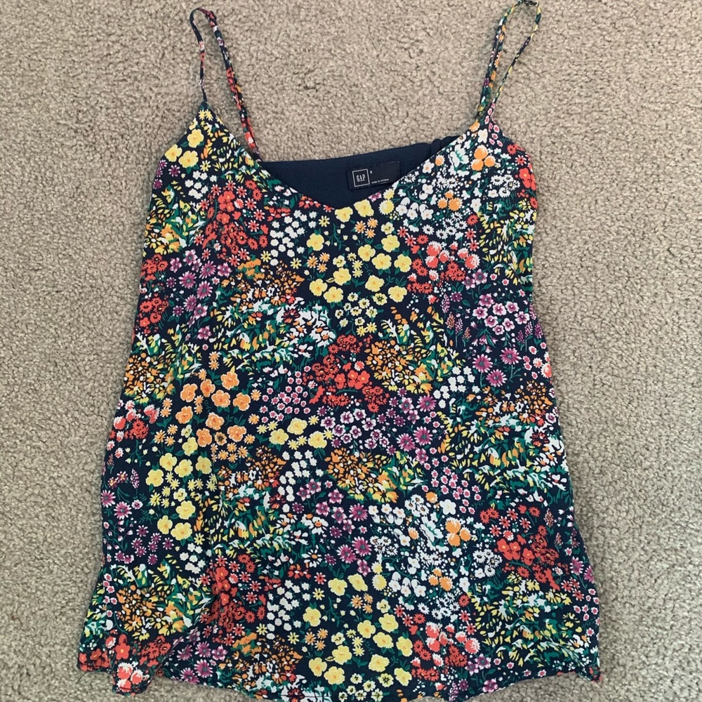 floral tank top